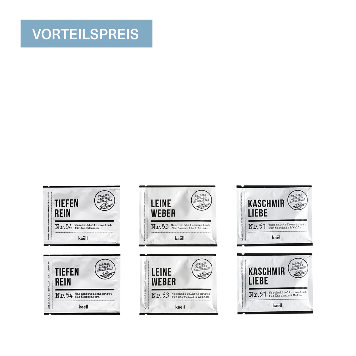 Waschmittel Reiseset